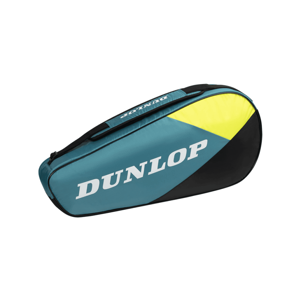 Чохол Dunlop Tac SX club 3 racket teal/black/yelllow