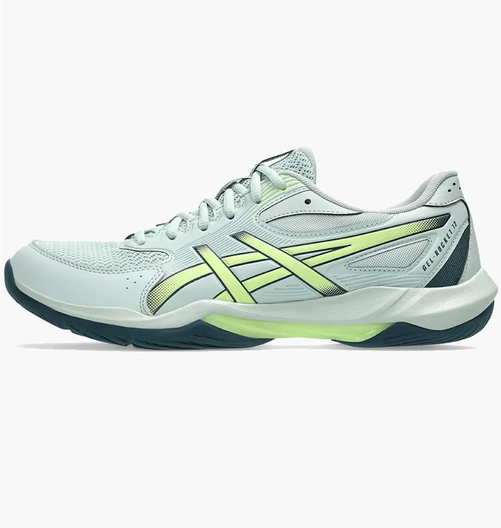 Кросівки сквош чол. Asics Gel-Rocket 12 Lichen Rock/Tranquil Teal