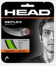 Струна для сквошу Head Reflex Squash Set 1.20 10 m зелена