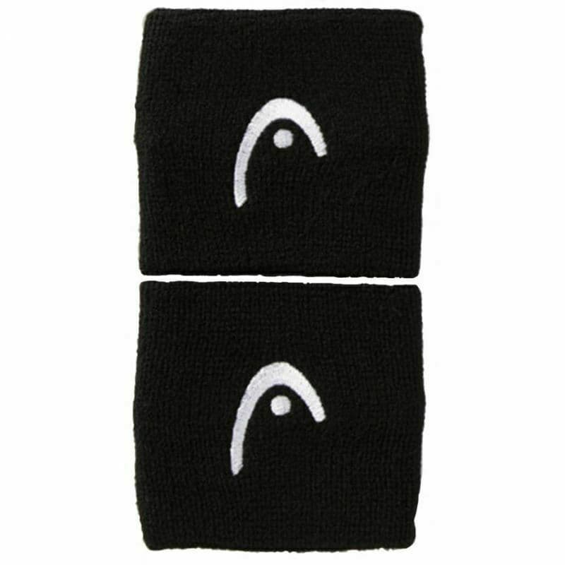 Напульсник Head New Wristband 2,5" black (nylon) 2 шт