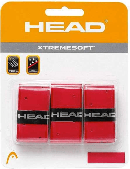Обмотка Head XtremeSoft Grip Overwrap, dozen red 3 шт