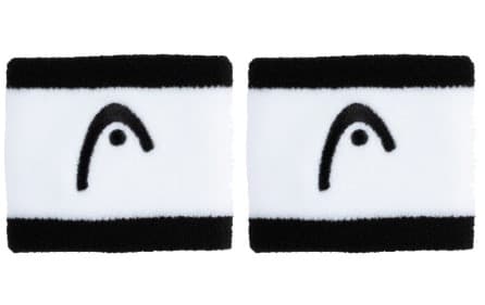 Напульсник Head New Wristband striped 2,5" black-white 2 шт