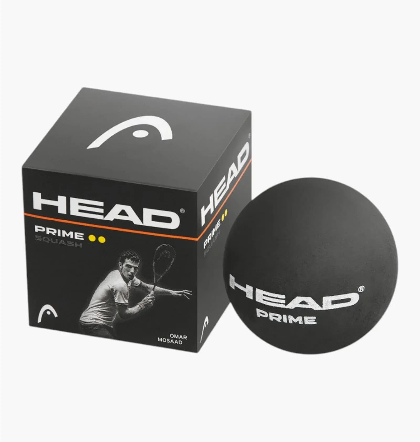 М'яч для сквошу Head Prime Squash Ball Black