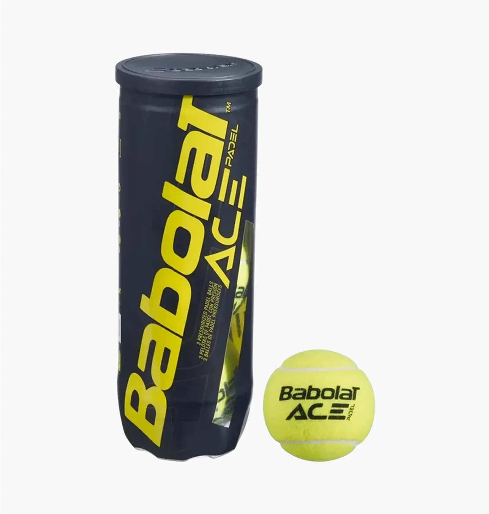 М'ячі для падел тенісу Babolat ACE PADEL 3 balls