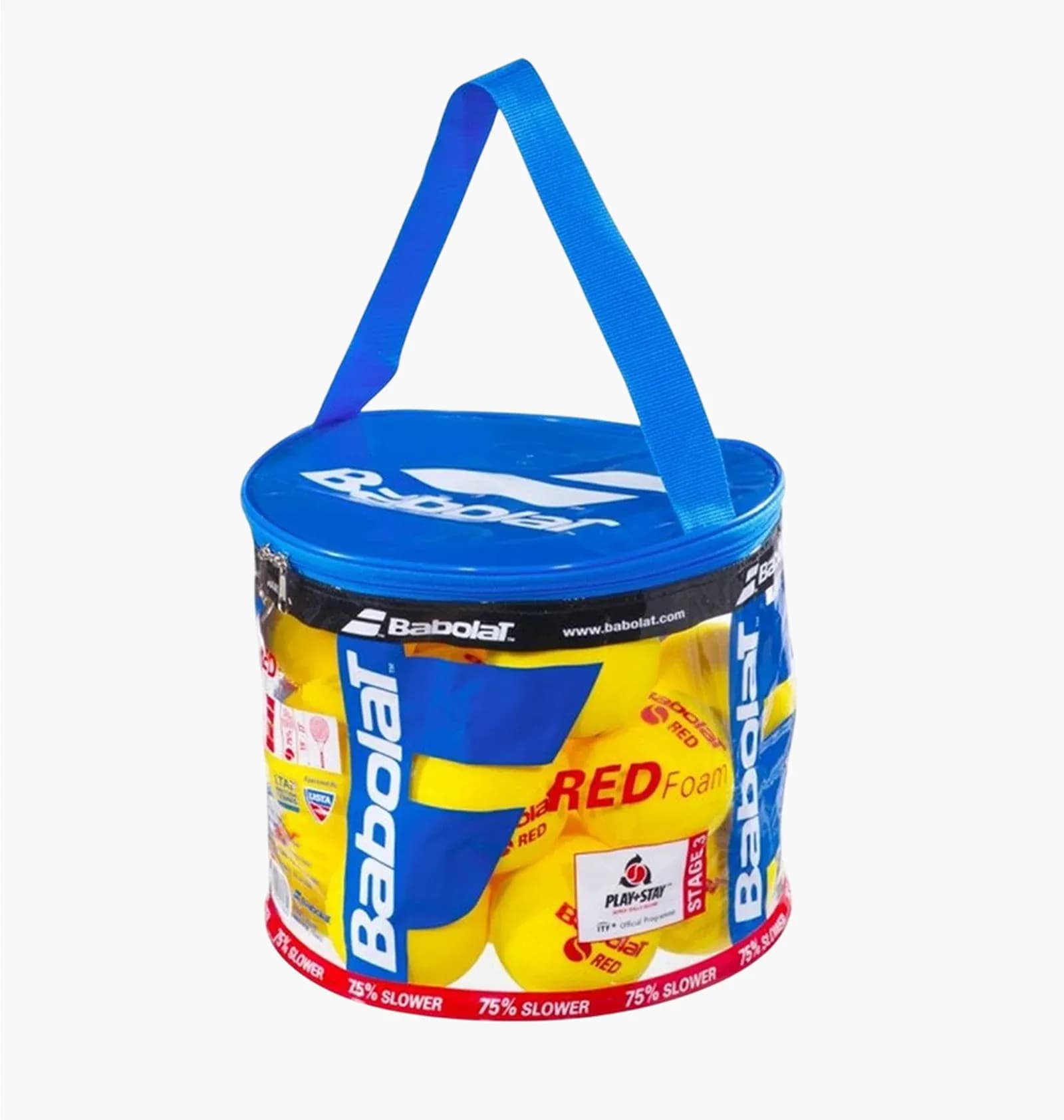 М'ячі для тенісу Babolat Red foam поролонові 24 balls