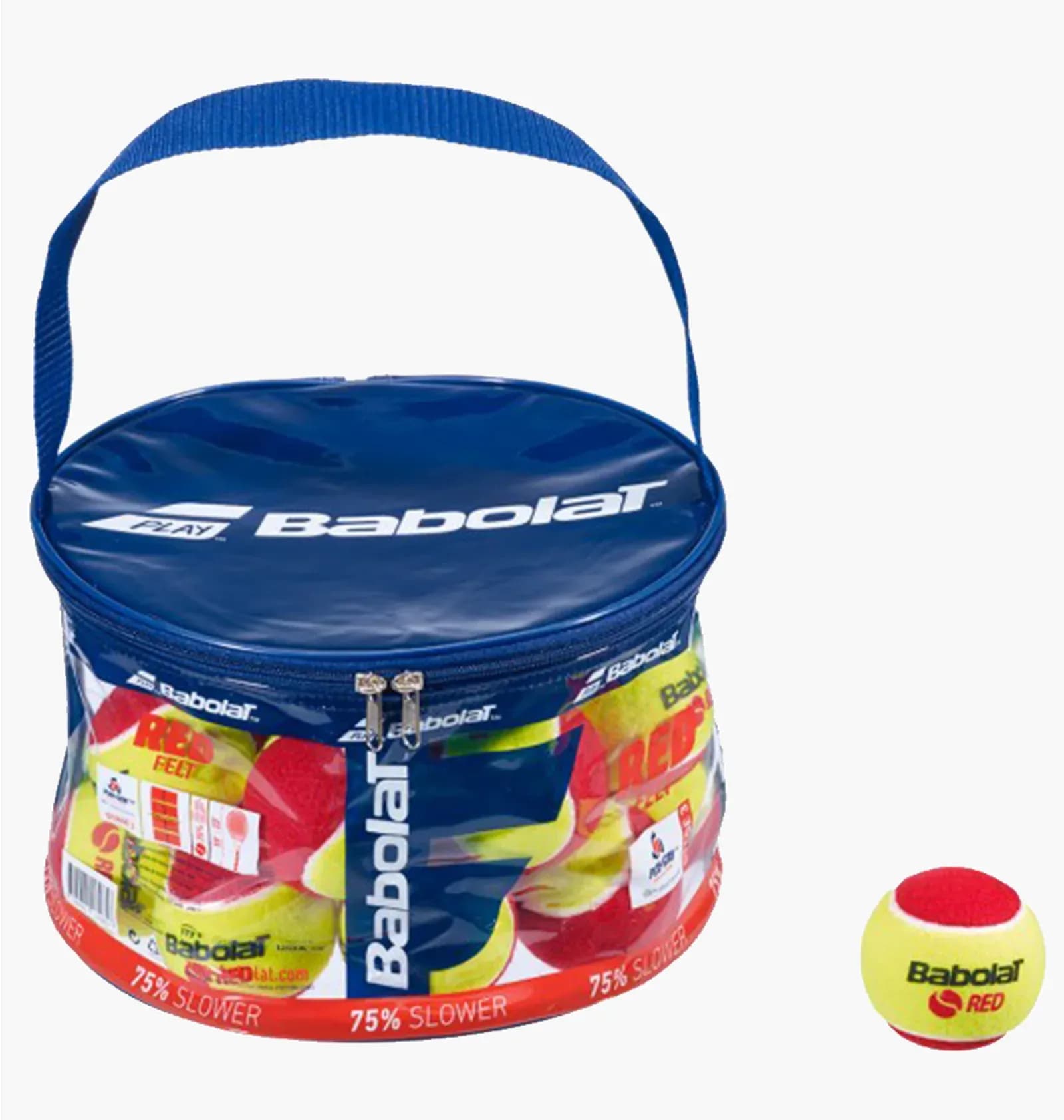 М'ячі для тенісу Babolat RED FELT X24 (24 штуки)