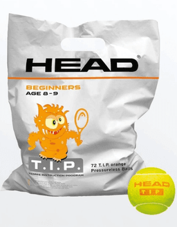 М'ячі для тенісу Head TIP orange поштучно