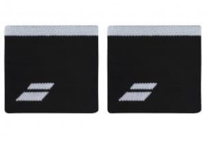 Напульсник Babolat LOGO WRISTBAND BLACK/WHITE
