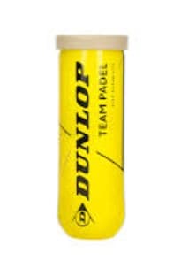 М'ячі для падел тенісу Dunlop TEAM PADEL 3PET