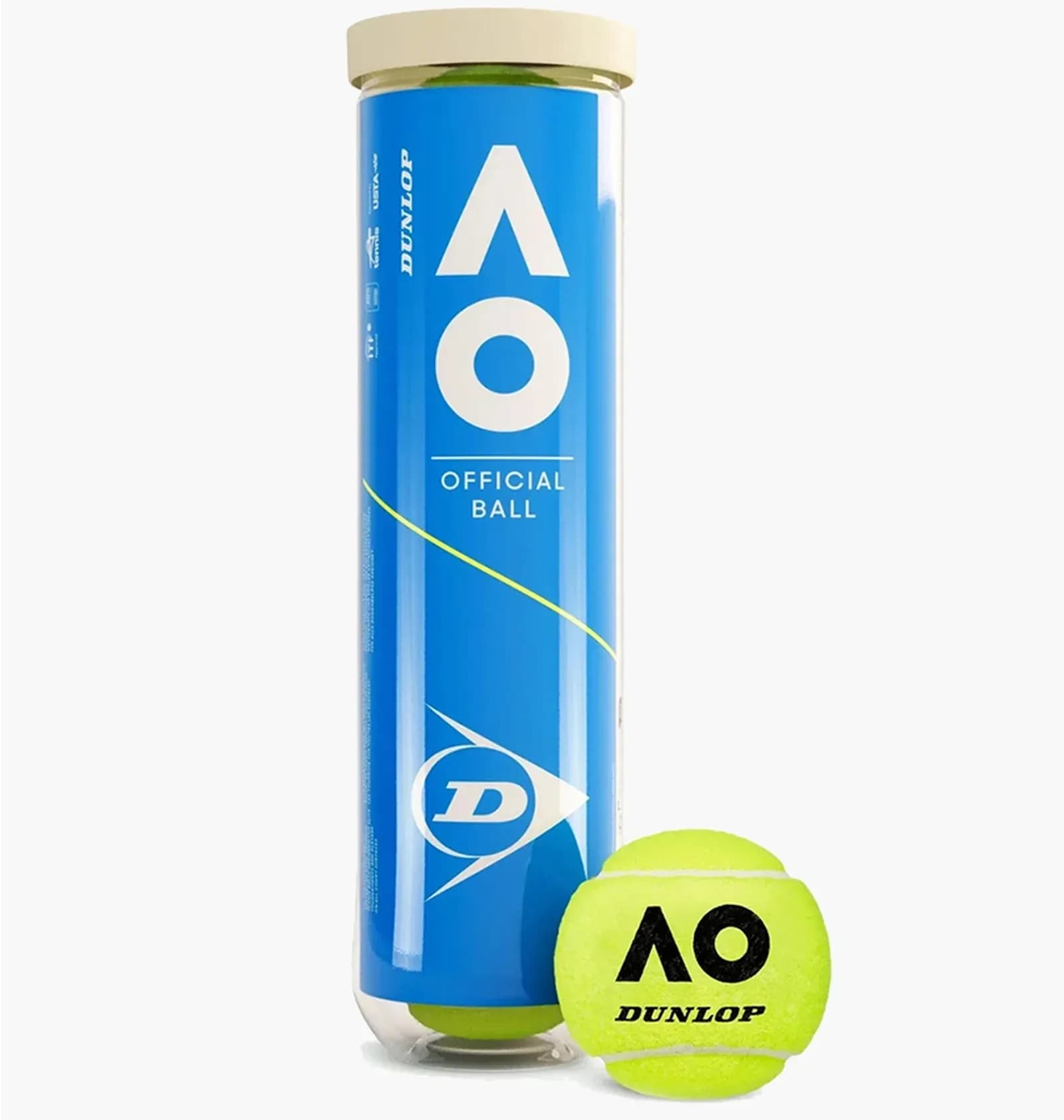 М'ячі для тенісу Dunlop Australian Open 4 ball new