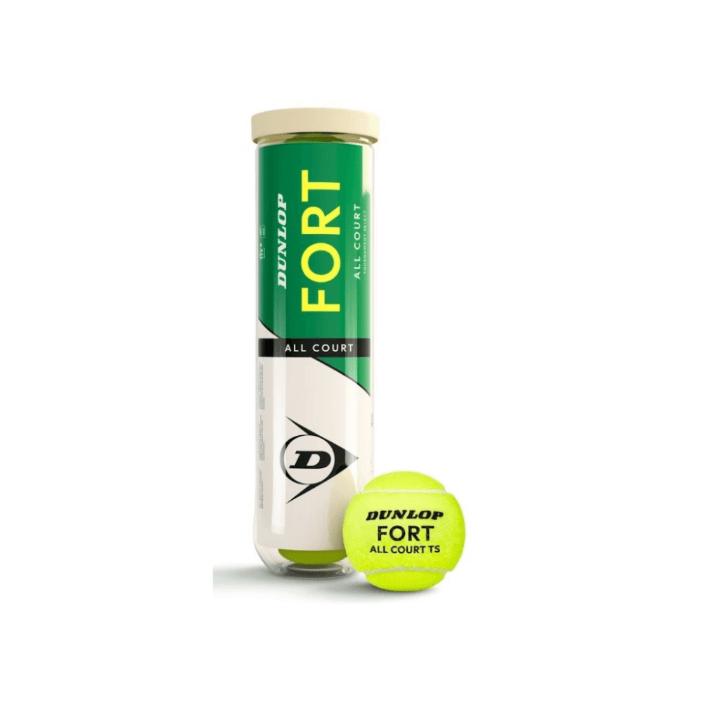 М'ячі для тенісу Dunlop Fort TS 4B пластик банка