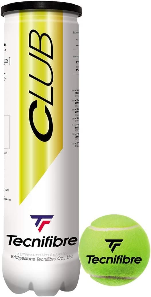 М'ячі для тенісу Tecnifibre Club 4В