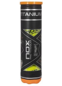 М'ячі для падел тенісу Nox Pro titanium 4 balls