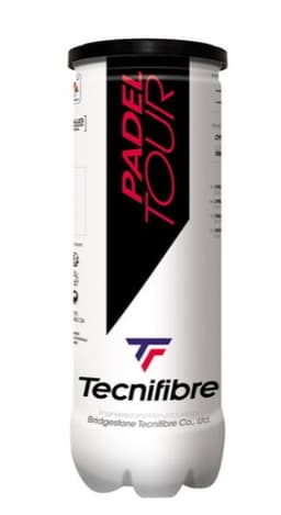 М'ячі для падел тенісу Tecnifibre Padel tour 3 balls