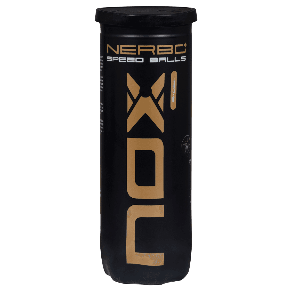 М'ячі для падел тенісу Nox NERBO + Speed padel 3-ball