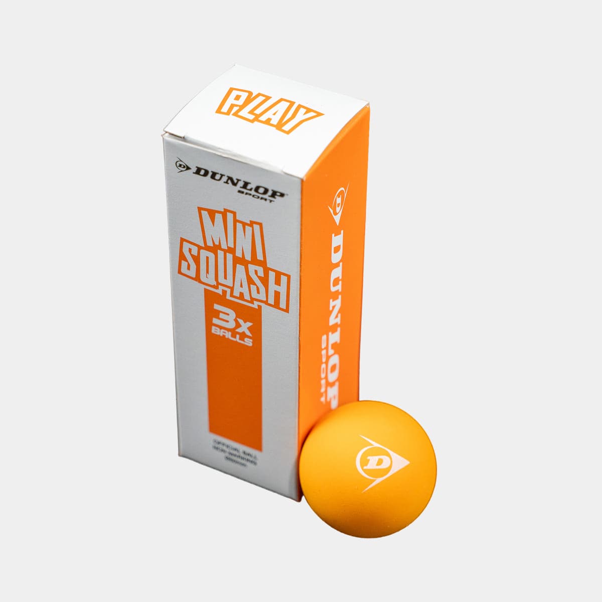 Dunlop Play Mini Squash Ball 3pack