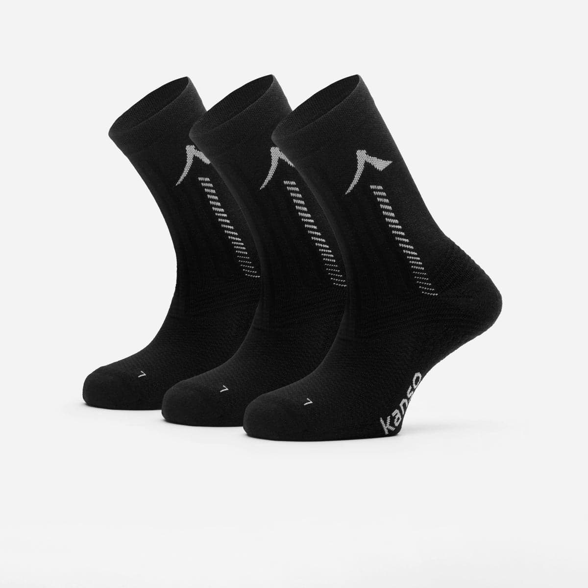 Kanso Opti Crew Black 3 pair