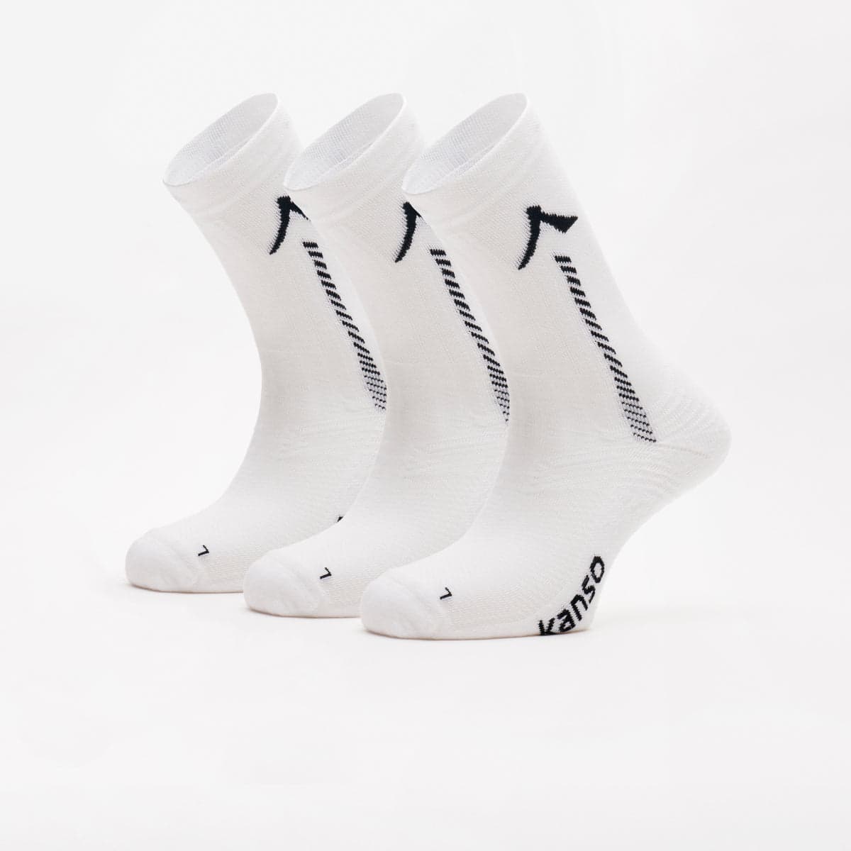 Kanso Opti Crew White 3 pair