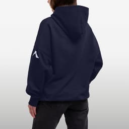 Kanso Unisex Hoodie Oversized – Organic H1 - Navy — фото 4