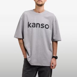 Kanso Unisex Tee Oversized – Organic T1 - Grey