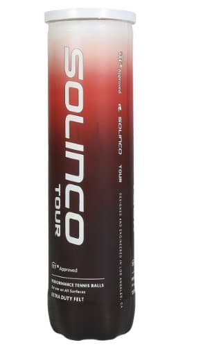 М'ячі для тенісу Solinco Tour 4 Balls Can